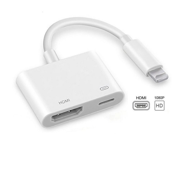wenkbrauw Schep importeren iPhone / iPad Lightning naar HDMI-TV Adapter - iPhone Oplader kabels -  Kabelvooriphone.nl De beste iPhone Opladers + Gratis verzending
